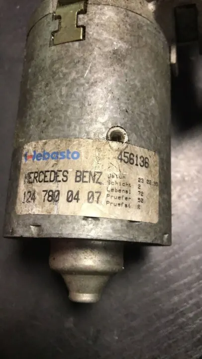 Motor de techo solar OEM 1247800407 Mercedes W124 image 4