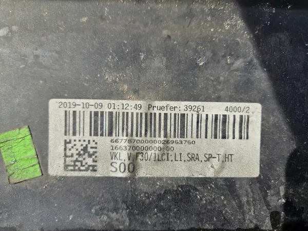 BMW AEF604 Voorbumper Sport Line F30/F31 LCI image 8