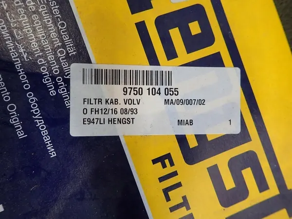 Kit de filtres Volvo OEM 9750104055 pour FH12/FH13 image 3