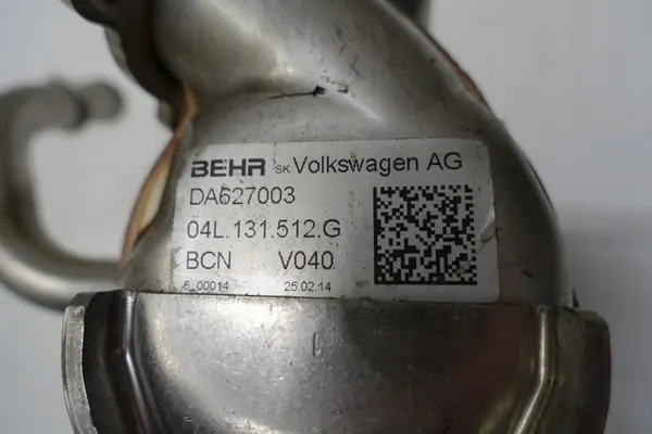Volkswagen OE resfriador EGR 04L131512G* image 3