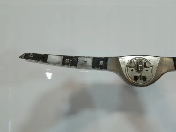 SKODA FABIA II Lift Chrome Grille Trim 5J0853633C image 4