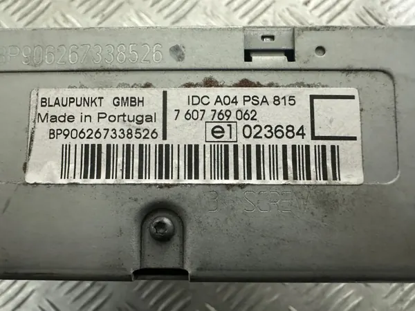 Cambiador CD PEUGEOT 207 OEM 7607769062 - Usado image 10