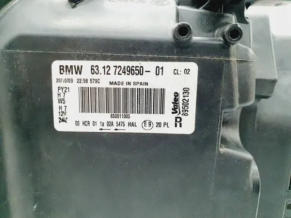 BMW 1 E87 E81 E82 Farol Dianteiro Direito OEM 7249650 image 7