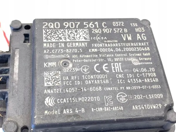 Radar Distronic SKODA KAMIQ 2Q0907561C OEM image 3