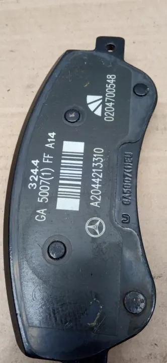 Bromsbelägg OEM A2044213410 Framaxel Mercedes C-klass W204 image 3