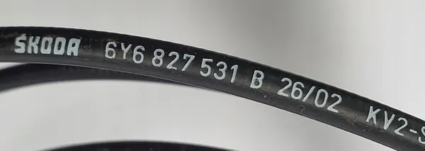 Cabo de abertura da tampa de combustível Skoda Fabia I HB image 7