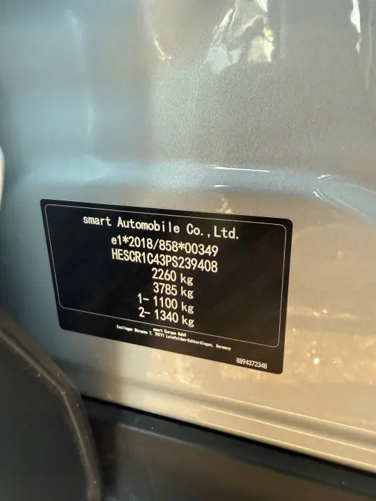 OEM 392V 169Ah 66kWh batteri för Smart #3/Volvo EX30 image 7