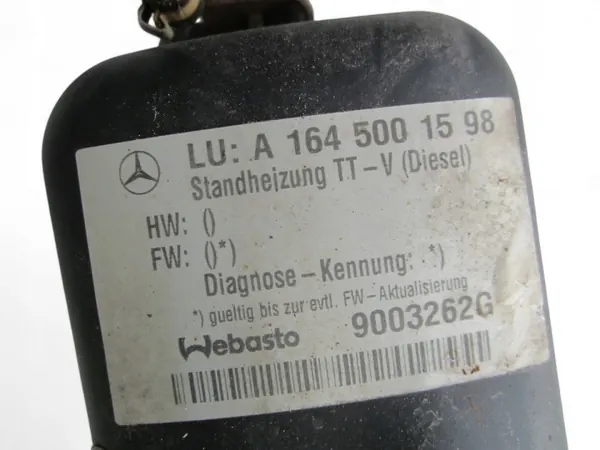 Webasto Dieselverwarming OEM A1645001598 Mercedes GL image 3