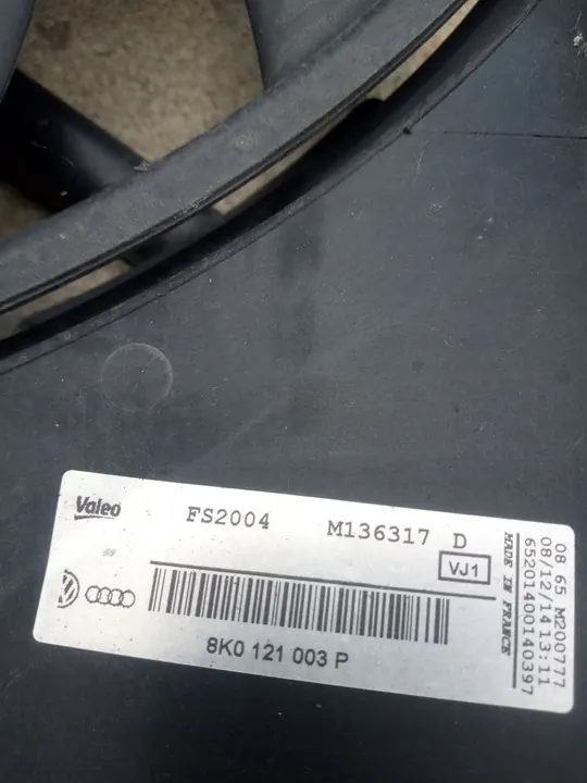 Fläkt AUDI Q5 8R 2009- 2.7 3.0 4.2 TDI TFSI image 7