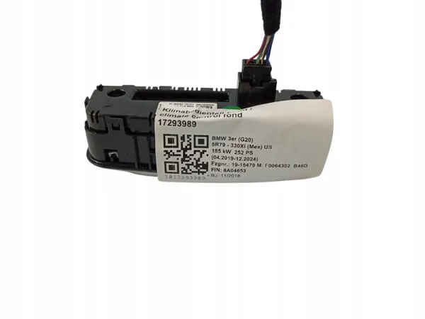 Panneau climatisation BMW OEM 61319493013 - Occasion image 3