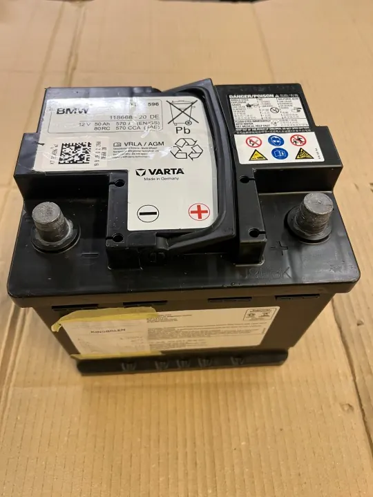 BMW AGM Accu 12V 50Ah 570A Start-Stop image 3