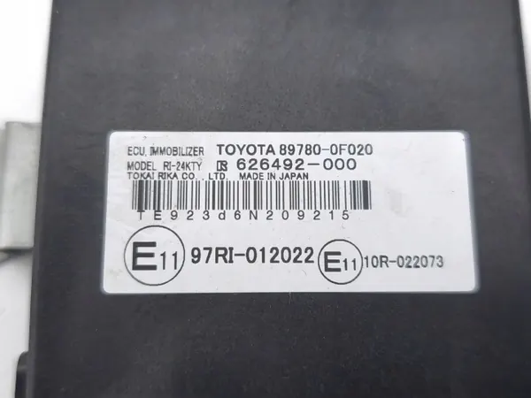 Module Immobilisateur Toyota OEM 897800F020 - Occasion image 8