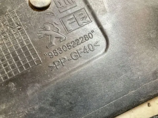 Parte superior cinto dianteiro OEM 9830522280 Peugeot image 4