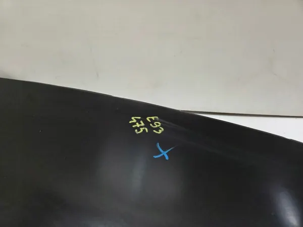 BMW E93 Katonpeite OEM 7183299 - Musta Safiiri image 3