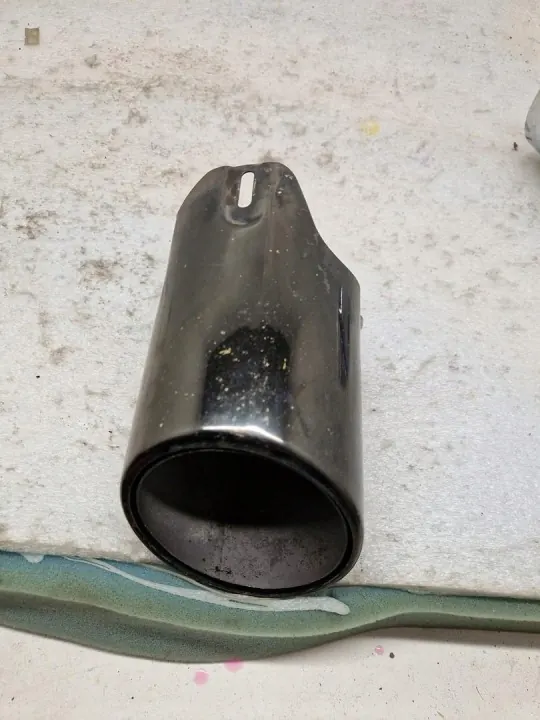 Buse d'échappement droite Porsche Panamera 971 OEM 9712538 image 2