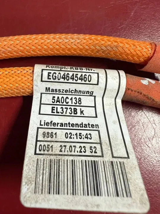 Cabo de alta tensão BMW iX 2024 5A0C138 image 3