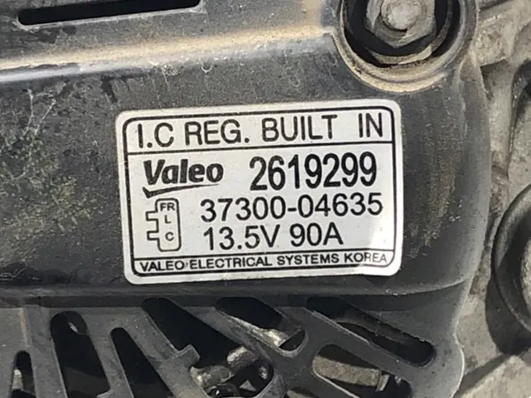 ALTERNATOR KIA PICANTO II 1.0 67HV 11-17 37300-04635 image 4