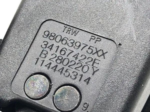 OEM 98063975XX baksätesbältesspänne för Peugeot 308 II image 4