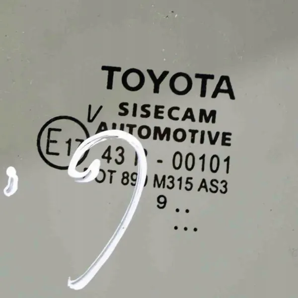 Toyota C-HR Linker Achterruit OEM 68189F4010 image 5