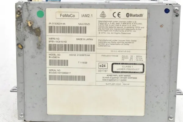 Radio CD OEM 31326224AA para Jaguar XJ X351 image 6
