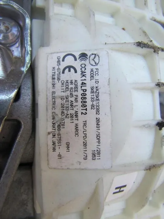 Mazda 6 2012 stuurbekrachtiging motor OEM SKE133-02 image 3