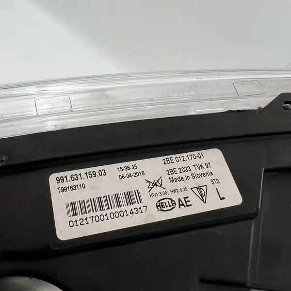 Porsche 911 991 Linker DRL Halogeenlicht 99163115903 image 5