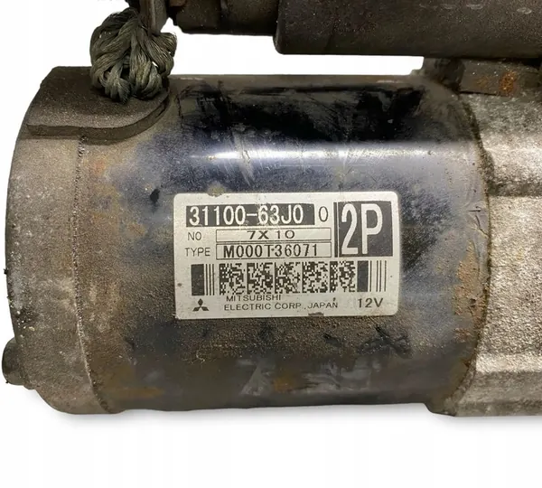 SUZUKI SWIFT IV 2008 1.3 16V Motor de arranque M000T36071 image 6