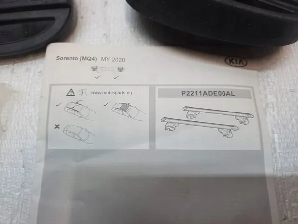 Kia Sorento IV kattokaide OEM P2211ADE00AL image 9