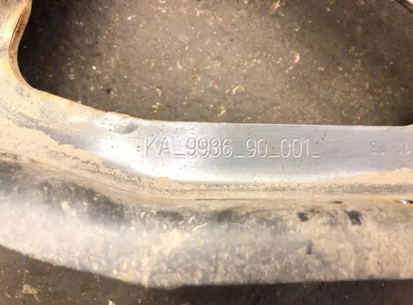 9603108460 Mercedes-Benz Cabine steun, links achter image 7