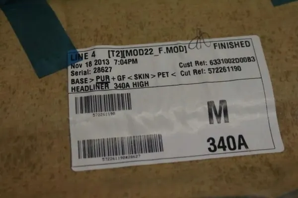 Techo Toyota Auris OEM 572261190 - Usado image 7
