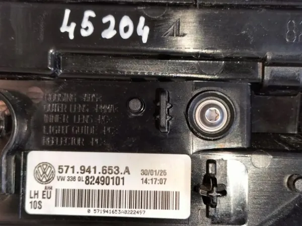 Farol esquerdo LED DRL OEM 571941653A VW Tiguan III image 5