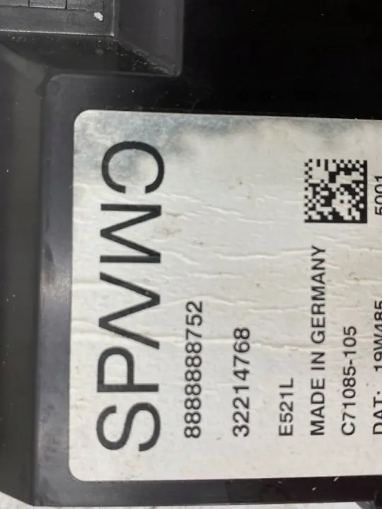 Volvo XC40 2020 takaluukun ohjausmoduuli OEM 32214768 image 6