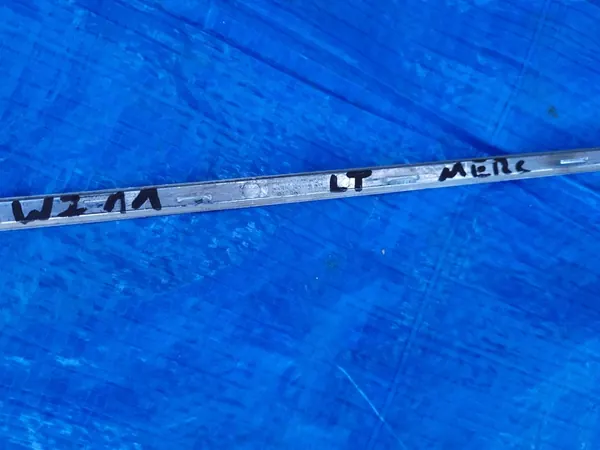 MERCEDES E-Klasse W211 | Listello cromato paraurti posteriore sinistro A2118852721 image 6