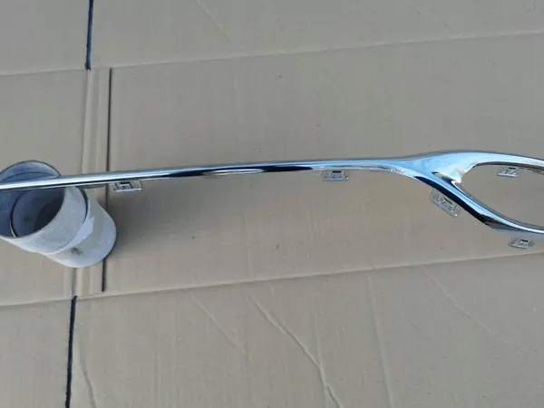 MERCEDES C-KLASA W206 21- CHROME REAR BUMPER A2068854900 image 6