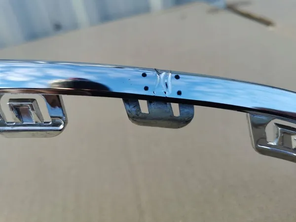 MERCEDES C-KLASA W206 21- CHROME REAR BUMPER A2068854900 image 8