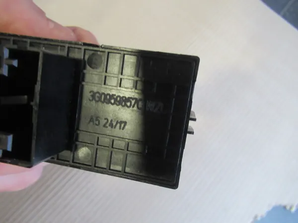 Fönsterbrytare Knapp Chrome VW Volkswagen image 2