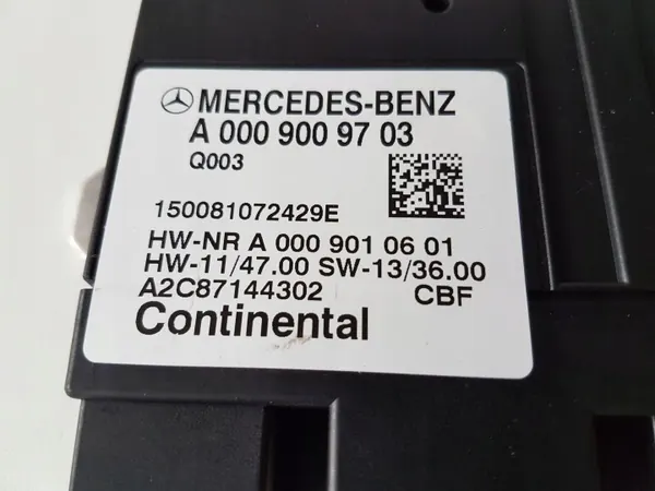 Module de commande pompe à carburant A0009009703 Mercedes Vito image 4