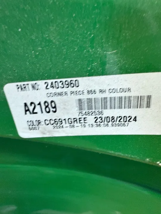 POLIK DAF XG Spoiler de Cabine - État Utilisé image 3