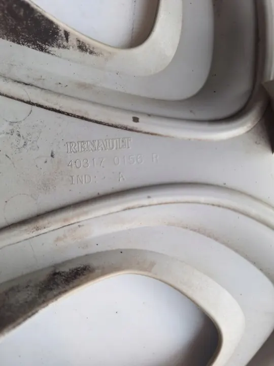 Renault OE 16" Tapacubos Plata 403170156R image 3