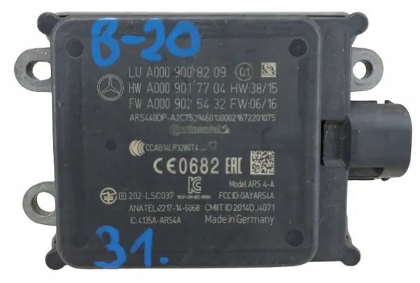 Radar ACC Mercedes-Benz OEM 0009008209-kolumb image 2