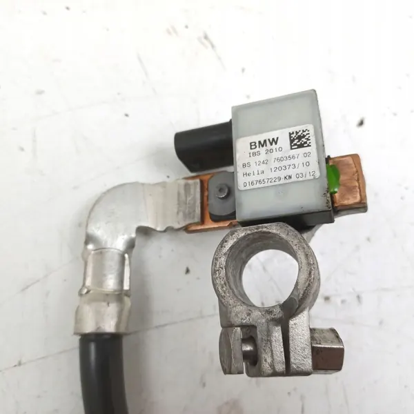 BMW OE 7603567 Minus Batterikabel - Begagnad image 8