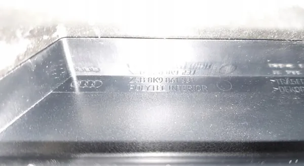 Grå bagageluckmatta OEM 8K9861531 för Audi A4 B8 image 7