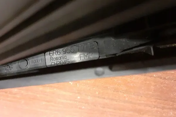 Wisserarm VW GOLF VII 2018 image 2