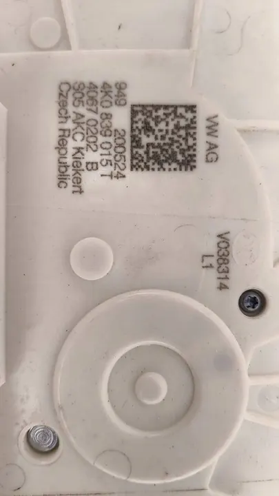 Audi VW Türschloss rechts 4K0839016P V038314 image 3