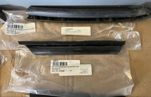 Chevrolet Corvette C3 Cabrio-dakdichting OEM 655 image 3