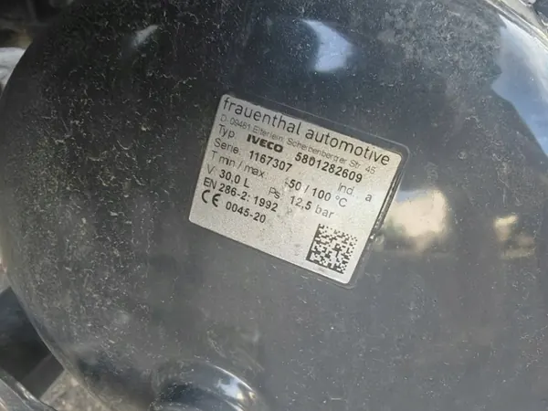 Luchttank 30L Iveco S-WAY OEM BUTLA01234 image 5
