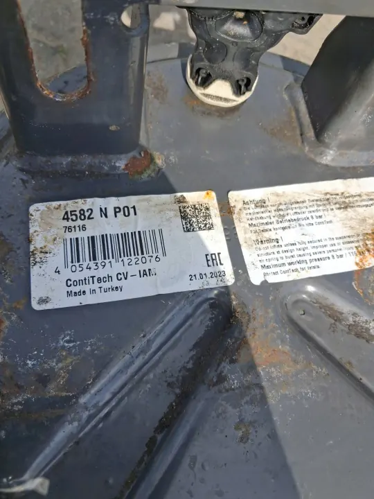 Luchtvering ophanging OEM 4582N P01 76116 Volvo FH FM image 4