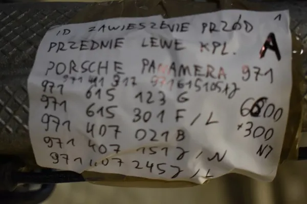 Set di Sospensione Anteriore Sinistra Porsche Panamera 971 image 4