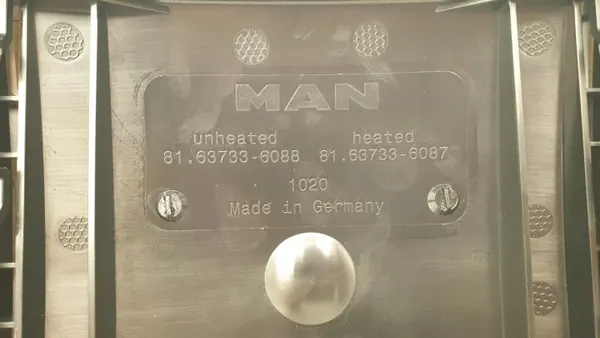 Inserção de vidro de espelho OEM 81637336087 para MAN TG image 3