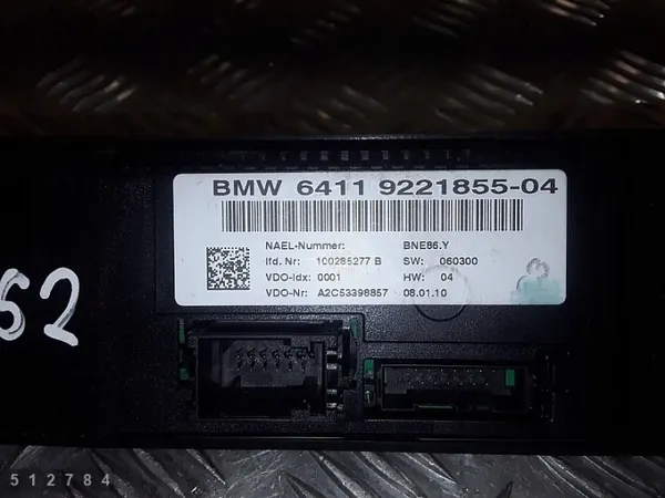 BMW Klimasteuergerät OEM 64119221855 - Gebraucht image 3